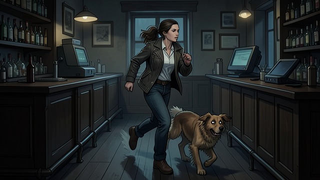 The Bar’s Cellar from "Bird Box". The Bar’s Cellar A Risky Expedition Malorie takes Victor to a bar to retrieve microphones and amplifiers.