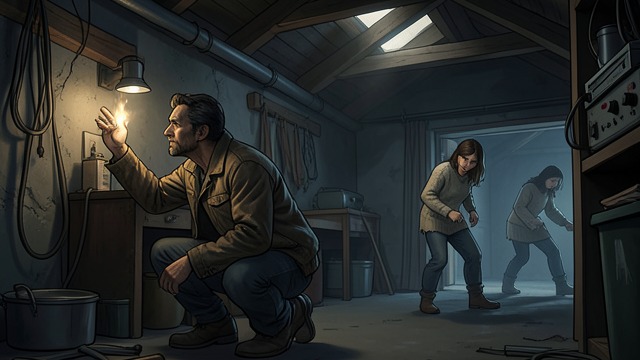 The Man Still Inside from "Bird Box". The Man Still Inside A Concealed Return Gary has remained hidden in the cellar with Don’s assistance.