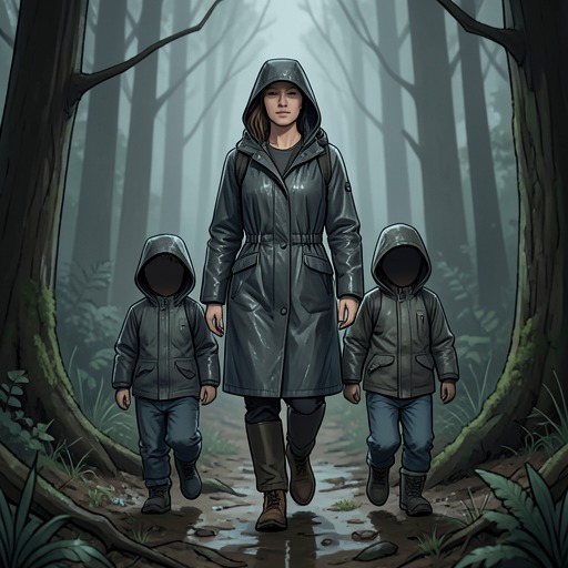 Malorie’s River Escape from "Bird Box". This flow traces Malorie’s decision to leave the only shelter she has known and her perilous attempt to guide the children toward safety.