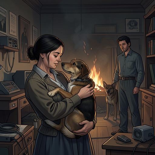 Jules, Victor, and Loyalty from "Bird Box". This flow follows Jules’s attachment to Victor and the painful consequences when Malorie takes the dog on her search.