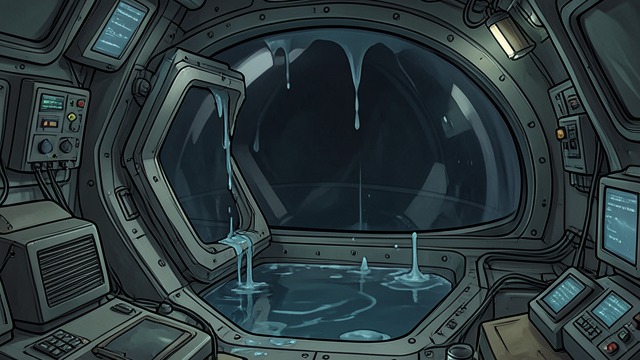 A Sealed Cockpit from "Deception Point". A Sealed Cockpit Rachel trapped inside The Triton falls into the sea after its winch cable is cut.