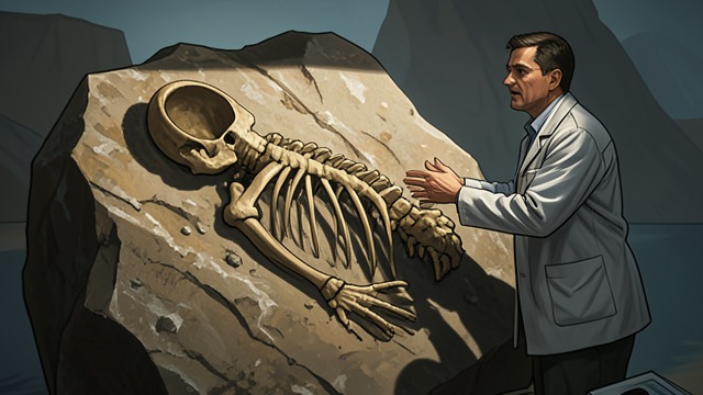 Wonder at the Fossil from "Deception Point". Wonder at the Fossil A moment of awe Rachel first sees the organism embedded in the rock and recognizes that it looks unmistakably biological.
