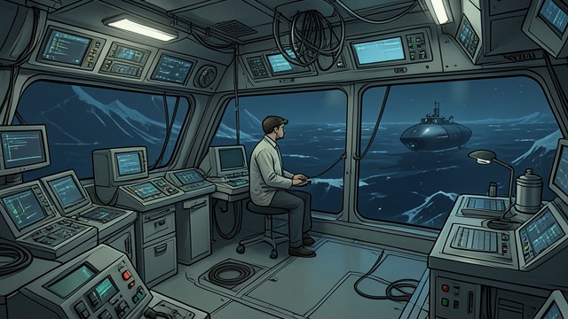 A Research Home from "Deception Point". A Research Home A vessel shaped by work The Goya is an unconventional research ship built for stable filming and marine science.