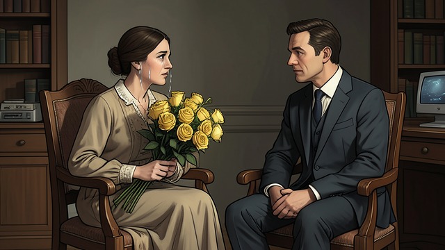 A Father Remembers from "Cinder & Ella". A Quiet Acknowledgment Yellow roses Ella finds flowers bearing her name and receives an embrace from Rich, who admits that he has forgotten too many birthdays.