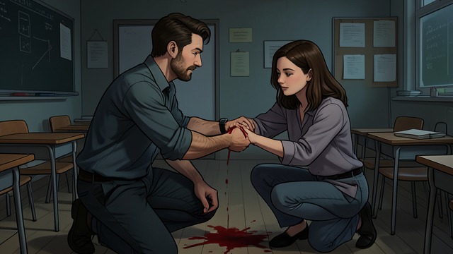 Jason Tears the Graft from "Cinder & Ella". A Cruel Dare Humiliation becomes physical Jason Malone demands to see Ella’s scars and grabs her arm, tearing a vulnerable skin graft and causing severe pain.