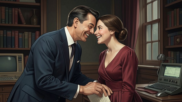 The Staged Date from "Cinder & Ella". Romance for the Cameras A convincing scene Brian performs affection for photographers and uses carefully timed gestures to make the fake relationship look…