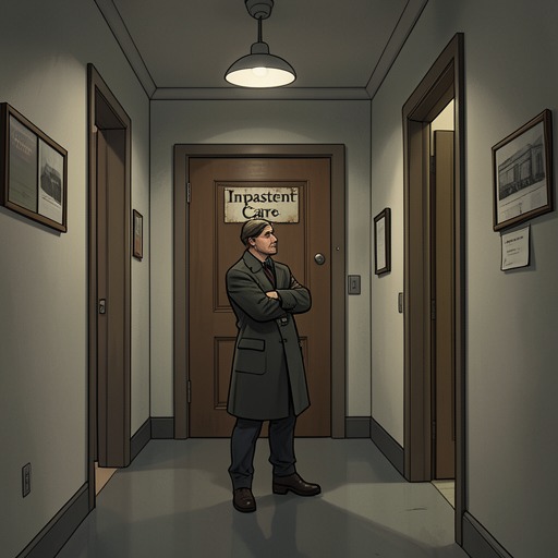 The Path Through Inpatient Care from "Cinder & Ella". This thread follows Ella’s mental-health crisis from school and media pressures into treatment, then through the conditions that allow a supported return home.