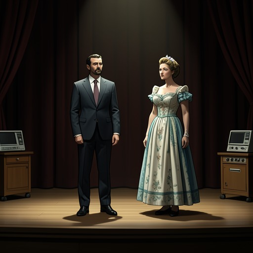 A Rehearsal of Public Life from "Cinder & Ella". This thread follows the novel’s recurring distinction between performance and truth through Brian’s acting career and Ella’s eventual appearance before the…