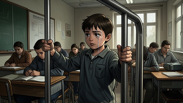 A Night’s Rest from "Thirteen Reasons Why". A Night’s Rest Grief in silence Clay holds onto the rocket’s bars and cries after hearing the last words Hannah recorded.
