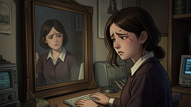 The Scar Remains from "Thirteen Reasons Why". The Scar Remains Visible and invisible marks Hannah sees the small scar above her eyebrow in the mirror and remembers Jessica’s decision to believe rumor.