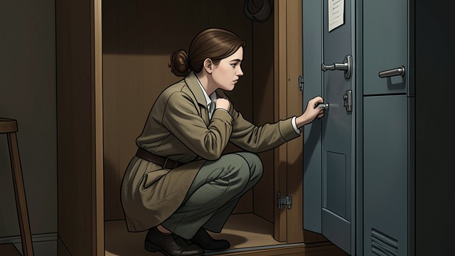 The Closet and the Assault from "Thirteen Reasons Why". The Closet and the Assault A witness in hiding Hannah hides in a closet as Bryce Walker enters the room with an incapacitated Jessica Davis.