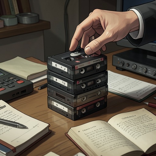 The Thirteen-Tape Chain from "Thirteen Reasons Why". The tapes move from Hannah Baker’s deliberate final message to Clay Jensen’s decision to continue the chain and confront what he has heard.
