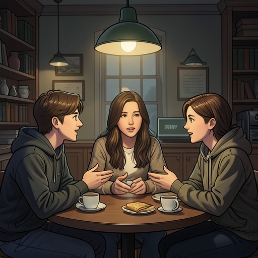 The Friendship of Three from "Thirteen Reasons Why". Hannah, Jessica, and Alex briefly create a welcoming bond, then Alex’s list and the rumors around it divide the group and undo its shared refuge.