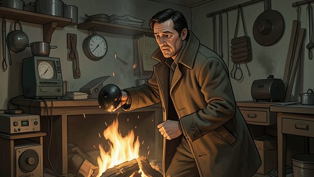 A Failed Destruction from "The Monkey's Paw". A Failed Destruction Morris Acts Morris throws The monkey’s paw into the fire and urges Mr. White to let it burn. His action gives the warning physical force.