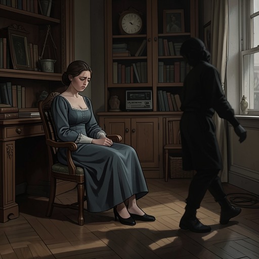 Mrs. White’s Journey Through Grief from "The Monkey's Paw". This thread follows Mrs. White from domestic affection through bereavement into a desperate hope for her son’s return.
