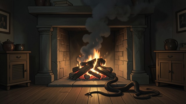 An Unwatched Magical Fire from "Fantastic Beasts and Where to Find Them". An Unwatched Magical Fire A creature emerges An unchecked magical fire can produce an Ashwinder, which slithers away from the embers and seeks a secluded place…