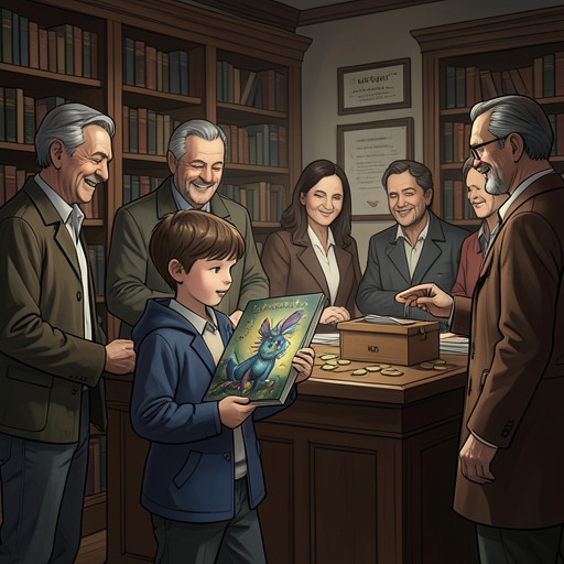 Comic Relief and the Children’s Fund from "Fantastic Beasts and Where to Find Them". This flow follows the charitable partnership behind the special edition and the path from book sales to practical support for children.