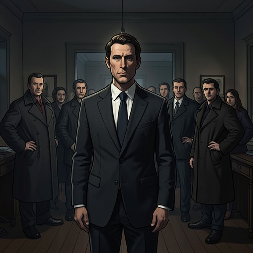 Cust’s Changing Self-Image from "The A.B.C. Murders". This thread traces Cust from an overlooked, insecure salesman into a man who believes himself a notorious murderer, and finally toward recovered agency.