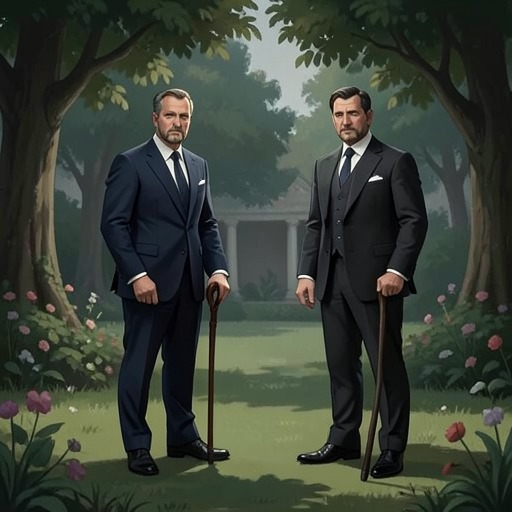 Sir Carmichael and Franklin as Brothers from "The A.B.C. Murders". This thread traces the brothers’ unequal fortunes from family intimacy to Franklin’s jealousy and the murder that destroys their relationship.