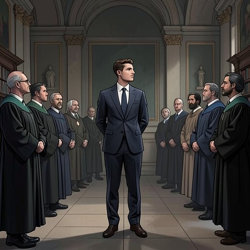 Plinio Designori’s Divided Life from "The Glass Bead Game". This flow follows Plinio Designori from privileged guest student to disappointed political adult and a man seeking renewed balance.