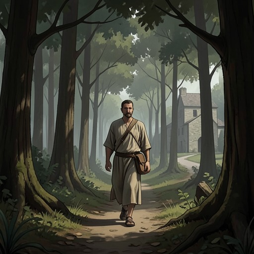Josephus’s Crisis of Faith and Service from "The Glass Bead Game". This flow traces Josephus Famulus’s exhaustion with confession, his flight, and the renewed vocation he discovers through Dion Pugil.
