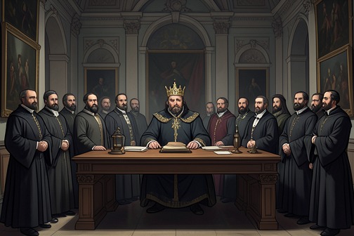 Simon de Montfort's Parliament from "Why Nations Fail: The Origins of Power, Prosperity, and Poverty". Simon de Montfort’s Parliament of 1265 was an early elected assembly that helped constrain English monarchy.
