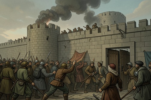 Storming of the Bastille from "Why Nations Fail: The Origins of Power, Prosperity, and Poverty". The Storming of the Bastille on July 14, 1789, marked the moment when France’s deepening political crisis became an open revolution.