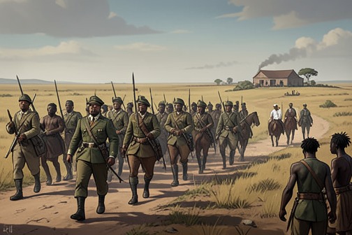 Pioneer Column invasion of Mashonaland from "Why Nations Fail: The Origins of Power, Prosperity, and Poverty". The Pioneer Column invasion of Mashonaland was a military expedition sent by the British South Africa Company in 1890 into Mashonaland and the neighboring…