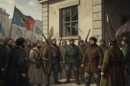 Taiping Rebellion from "Why Nations Fail: The Origins of Power, Prosperity, and Poverty". The Taiping Rebellion devastated southern China between 1850 and 1864, with millions dying in conflict or mass starvation.