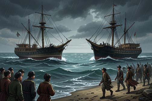 First Opium War from "Why Nations Fail: The Origins of Power, Prosperity, and Poverty". The First Opium War, fought between China and Britain from 1839 to 1842, exposed the military consequences of economic backwardness.