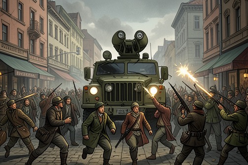 La Violencia from "Why Nations Fail: The Origins of Power, Prosperity, and Poverty". La Violencia was a civil war in Colombia that partly prompted the military government of the 1950s.