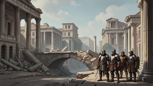 Vandal sack of Rome from "Why Nations Fail: The Origins of Power, Prosperity, and Poverty". The Vandal sack of Rome was the endpoint of a chain of imperial weakness and elite maneuvering, not the original cause of Rome’s decline.