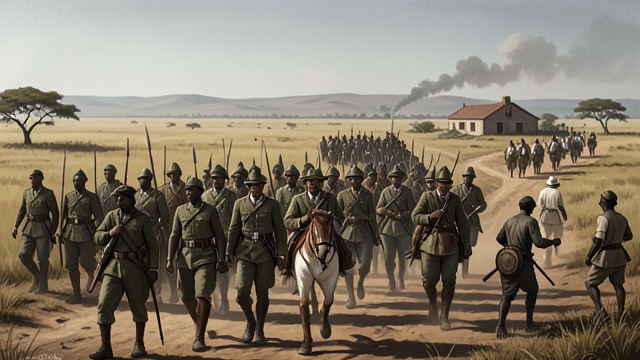 Pioneer Column invasion of Mashonaland from "Why Nations Fail: The Origins of Power, Prosperity, and Poverty". The Pioneer Column invasion of Mashonaland was a military expedition sent by the British South Africa Company in 1890 into Mashonaland and the neighboring…