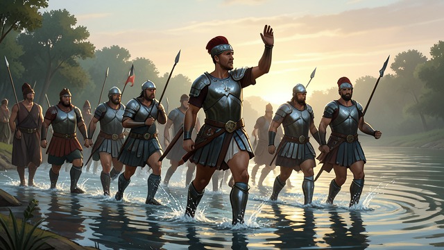 Crossing the Rubicon from "Why Nations Fail: The Origins of Power, Prosperity, and Poverty". Crossing the Rubicon in 49 BC was the decisive break in Julius Caesar’s conflict with the Roman Republic: by moving his legion across the river that separated…