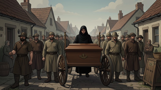 The Union-house Discovery from "Far from the Madding Crowd". The Search Ends Too Late Death reported The village learns that Fanny has died in the Union-house.