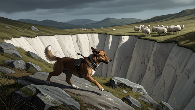 The Dog’s Overzealousness from "Far from the Madding Crowd". A Good Intention Gone Wrong Misapplied training The young sheepdog interprets his work as a command to chase the flock as far as possible.