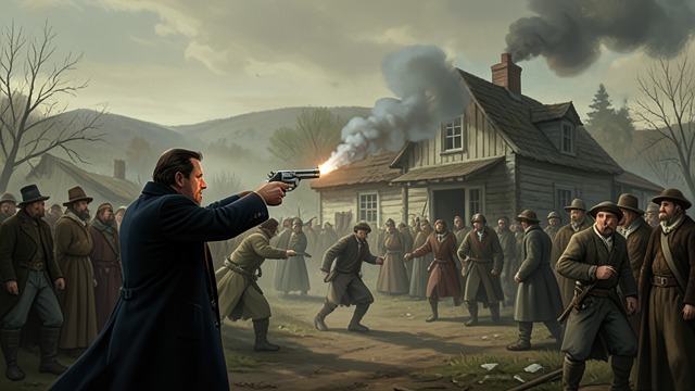 The Gunshot’s Aftermath from "Far from the Madding Crowd". Impulse Becomes Irreversible Boldwood acts Troy’s touch on Bathsheba precipitates Boldwood’s sudden violence.