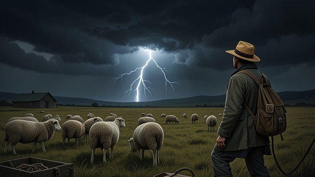 A Threatening Sky from "Far from the Madding Crowd". Warning Signs Gabriel observes Gabriel reads changes in the sky, animal behavior, and the sheep’s formation as signs of dangerous weather.
