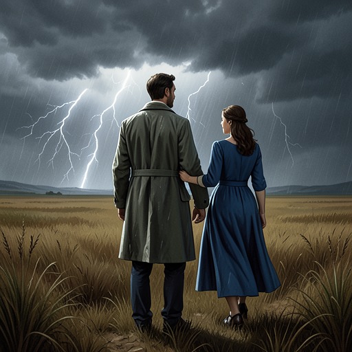 The Storm as a Test of Authority from "Far from the Madding Crowd". This conflict flow tracks the dispute over harvest protection as competing temperaments turn a preventable risk into an overnight ordeal.