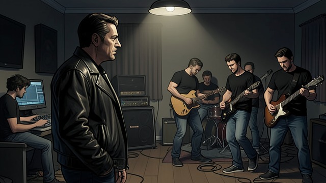 A Band’s Rehearsal from "The Vampire Lestat". A Band’s Rehearsal Lestat hears Satan’s Night Out practicing near his burial place and is captivated by the band’s sound.