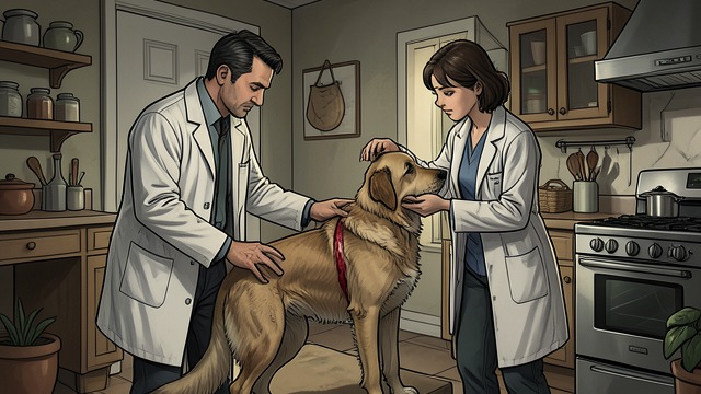 The Household Provides Shelter from "The Heart of a Dog". Care Made Practical Treatment and Food Professor Preobrazhensky examines the wound, while Zina helps settle Sharik in the apartment.
