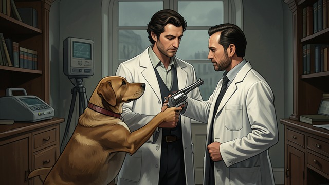 The Household's Final Warning from "The Heart of a Dog". The Relationship Turns Dangerous Expulsion Demanded Professor Preobrazhensky tells Sharikov to collect his things and leave.