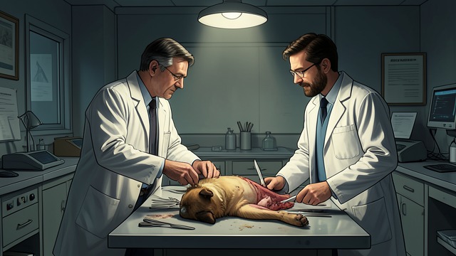 Shared Work from "The Heart of a Dog". Cooperation at the Table Complementary Roles Professor Preobrazhensky directs the procedure while Doctor Bormenthal manages bleeding, instruments, and…