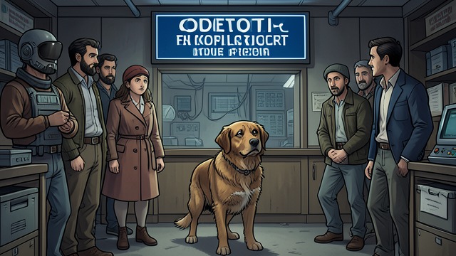 The Shop Sign Mistake from "The Heart of a Dog". Color Can Deceive A Costly Error Sharik mistakes a blue sign for a butcher's shop and enters an electrical store.