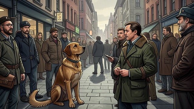 A City in His Vocabulary from "The Heart of a Dog". Remembered Voices Words From the Street Sharik's early speech draws on phrases heard from passersby, customers, and workers.
