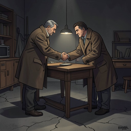 Mentorship Under Strain from "The Heart of a Dog". This emotional thread follows the deep loyalty between Professor Preobrazhensky and Doctor Bormenthal as shared work and danger test their professional bond.