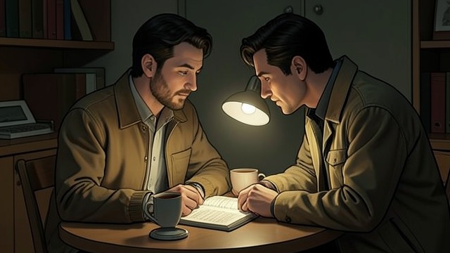 The Coffeehouse Revolutionary from "Judas". Doubt Enters the Cause Wald’s Influence Shmuel says that Wald has taught him to notice cracks in his certainty.
