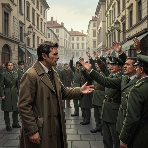 The Political Rupture of 1947 from "Judas". This thread follows Abravanel’s dissent from Zionist leadership as political disagreement hardens into expulsion and isolation.
