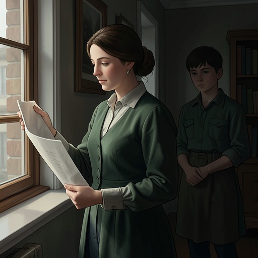 Miri’s Letter From Rome from "Judas". This thread follows Miri’s attempt to reach her withdrawn younger brother and challenge his retreat from life.