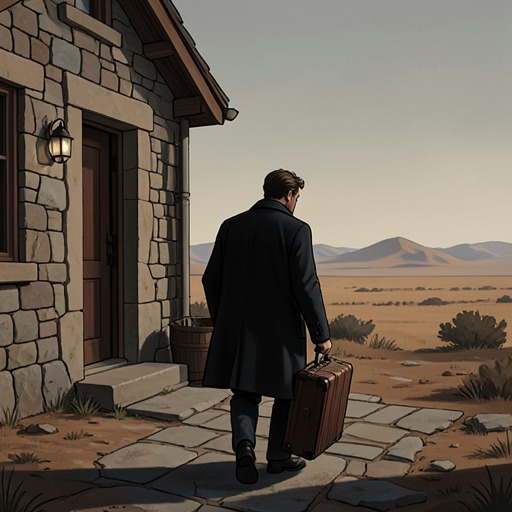Shmuel’s Departure and the Question of Home from "Judas". This thread follows Shmuel’s final movement from the enclosed Jerusalem household toward an unknown life in the Negev.